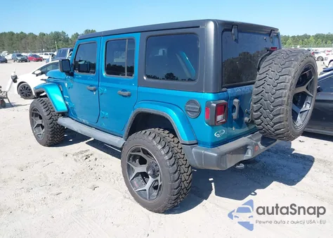2019 Jeep Wrangler Unlimited Sahara 4X4 from USA, damaged, VIN 1C4HJXEN7KW619921